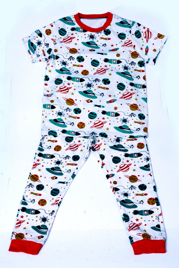 Spaceship 🚀 Night Wear For Boys