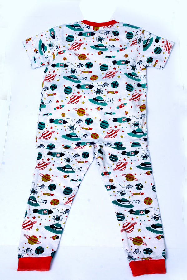 Spaceship 🚀 Night Wear For Boys