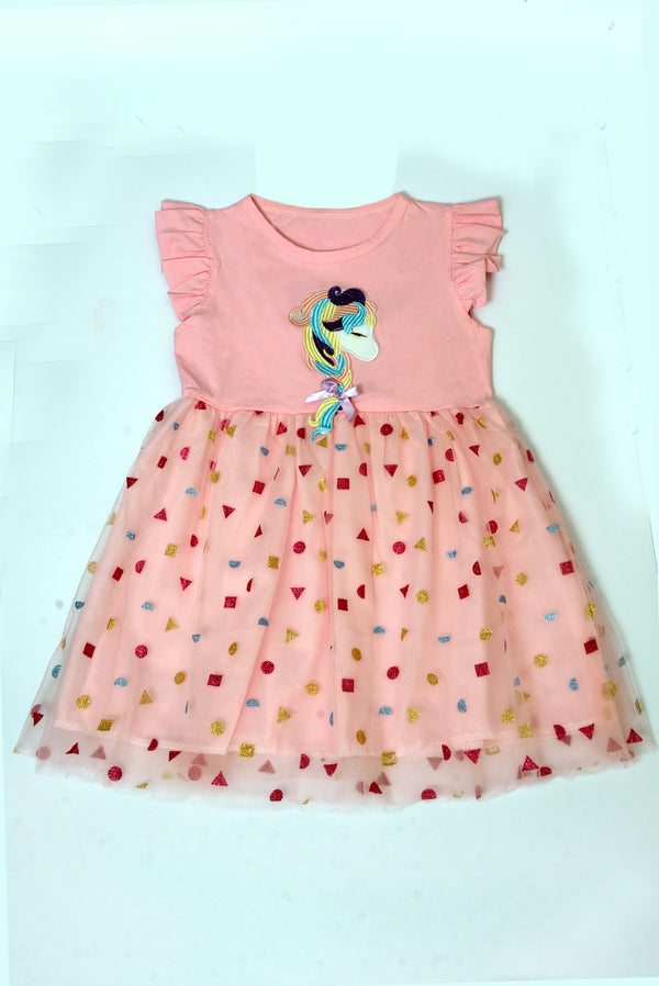 Pink Unicorn frock 🦄