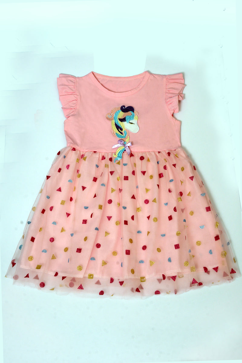Pink Unicorn frock 🦄