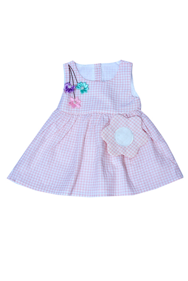Infants Cotton Pink frock